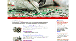 Desktop Screenshot of precisionsensors.com